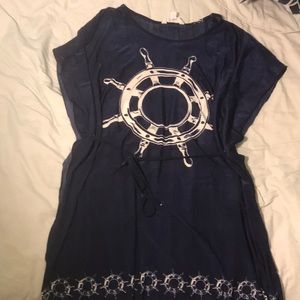 Anchor Tie Dress